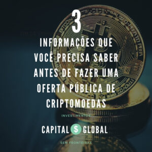 Leia mais sobre o artigo 3 informações que você precisa saber antes de fazer um ICO
